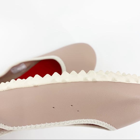 Plae Crosby Dusty Rose Ballet Flats - packable leather minimalist shoes - Picture 4 of 8